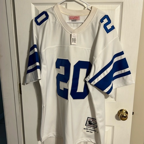 New with tags: Authentic throwback Barry Sanders jersey - Picture 2 of 6